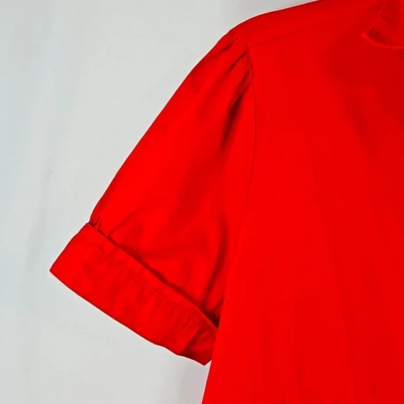 Red Zara Top Size Large - Picture 4 of 6